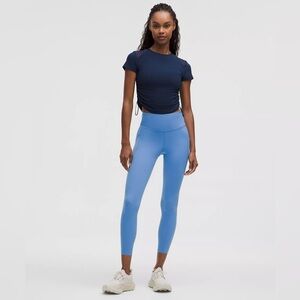 -NWT- LULULEMON FAST AND FREE HR TIGHT 25" IN POOL PARTY